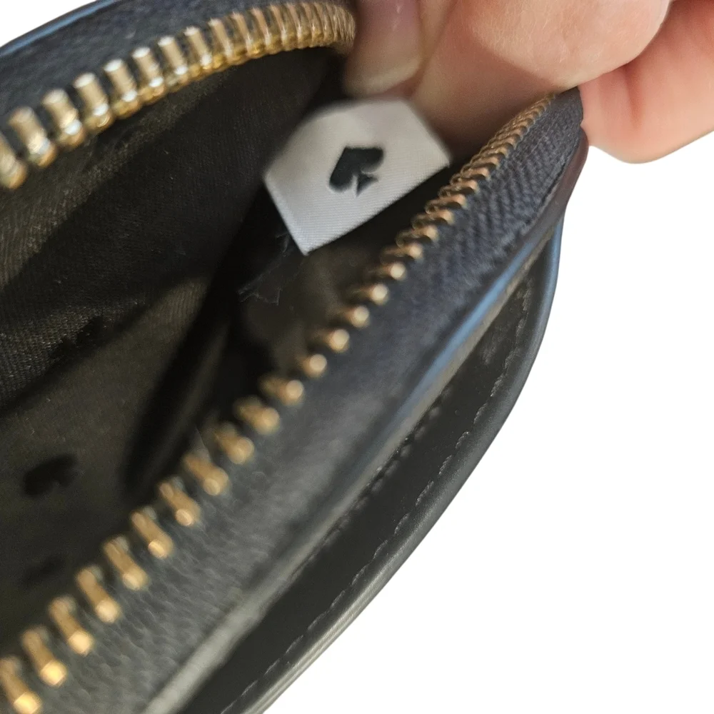 Kate Spade Black Leather Payton Dome Crossbody
